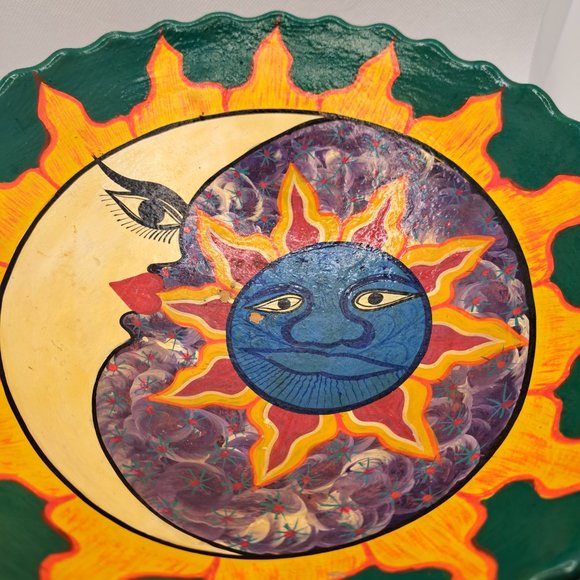 Mexican sun dish plate. - Picture 4 of 6